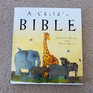 NWT🤍A Child's Bible Book with Animal Illustrations🤍